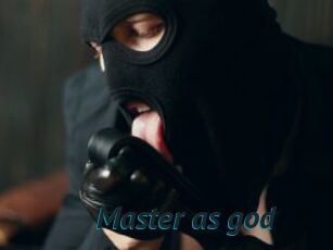 Master_as_god