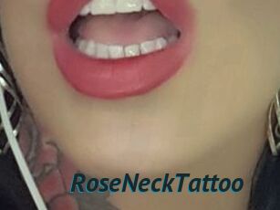 RoseNeckTattoo
